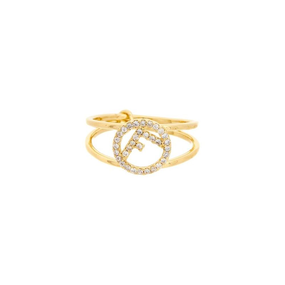 Fendi F Is Fendi Ring, Yellow